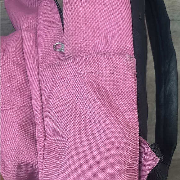 JanSport Classic Pink and Brown Backpack - Picture 8 of 8